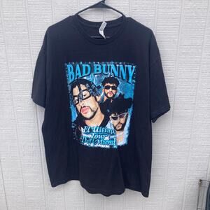 Bad Bunny Mens Size XL American Apparel T-Shirt Short Sleeve Ultimo Tour Shirt